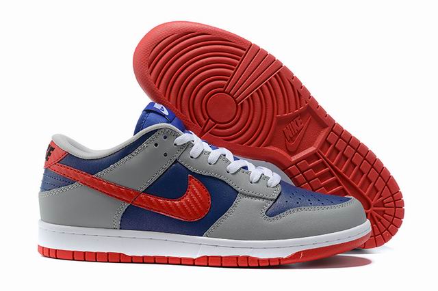 Cheap Nike Dunk Sb Men's Shoes Grey Blue Red-06 - Click Image to Close